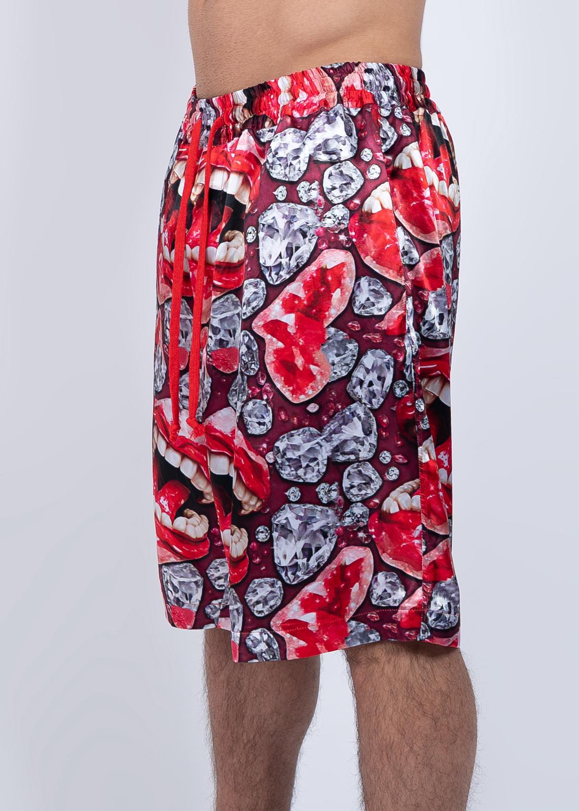 Diamond Mouth Shorts