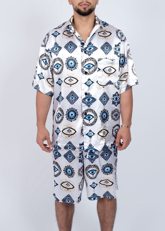 White Evil Eye Shirt