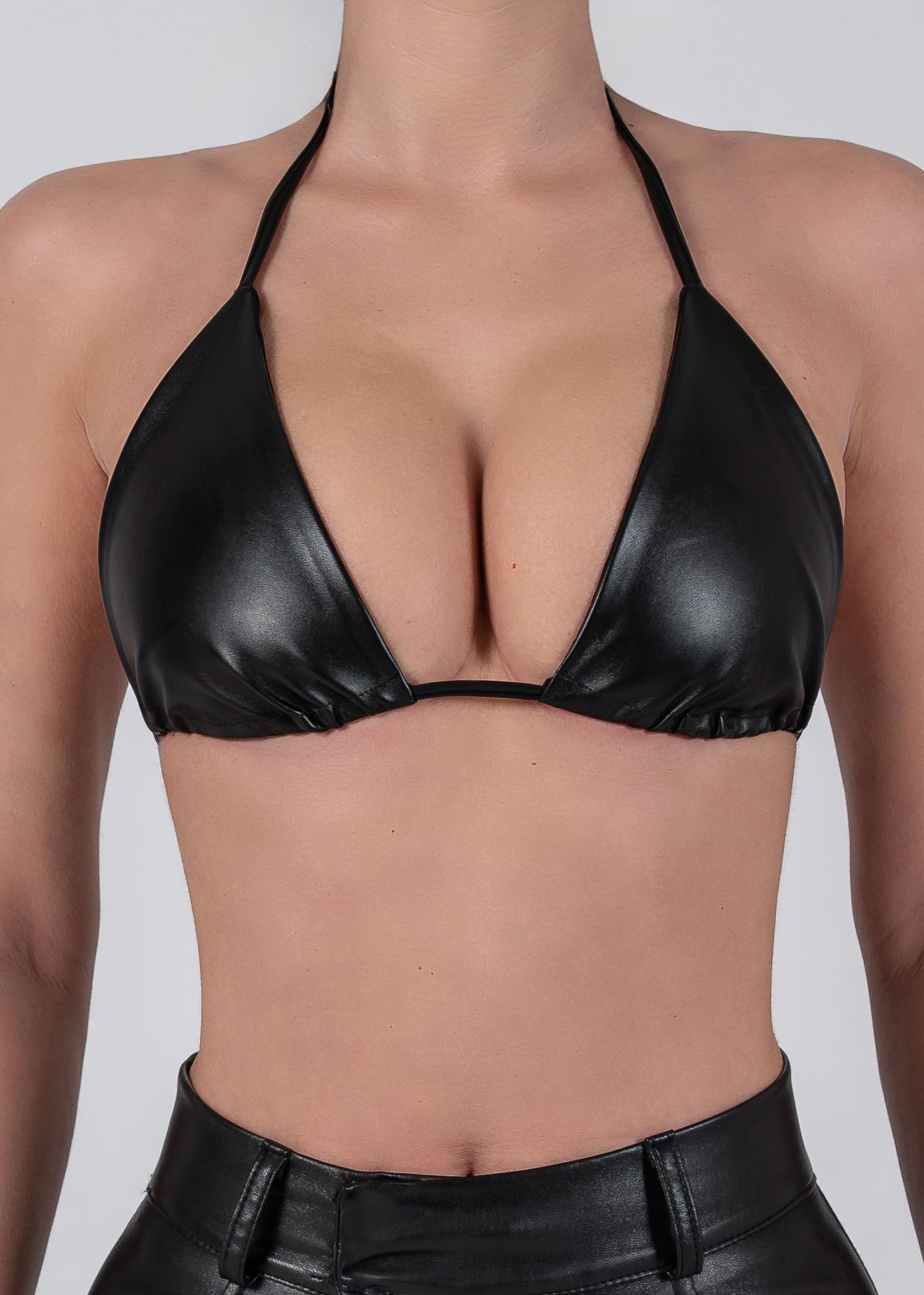 Vegan Leather Bra