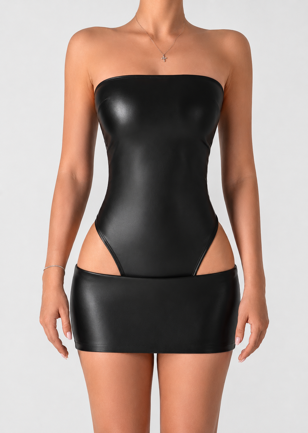 Split body dress