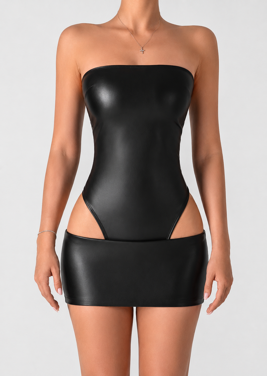 Split body dress