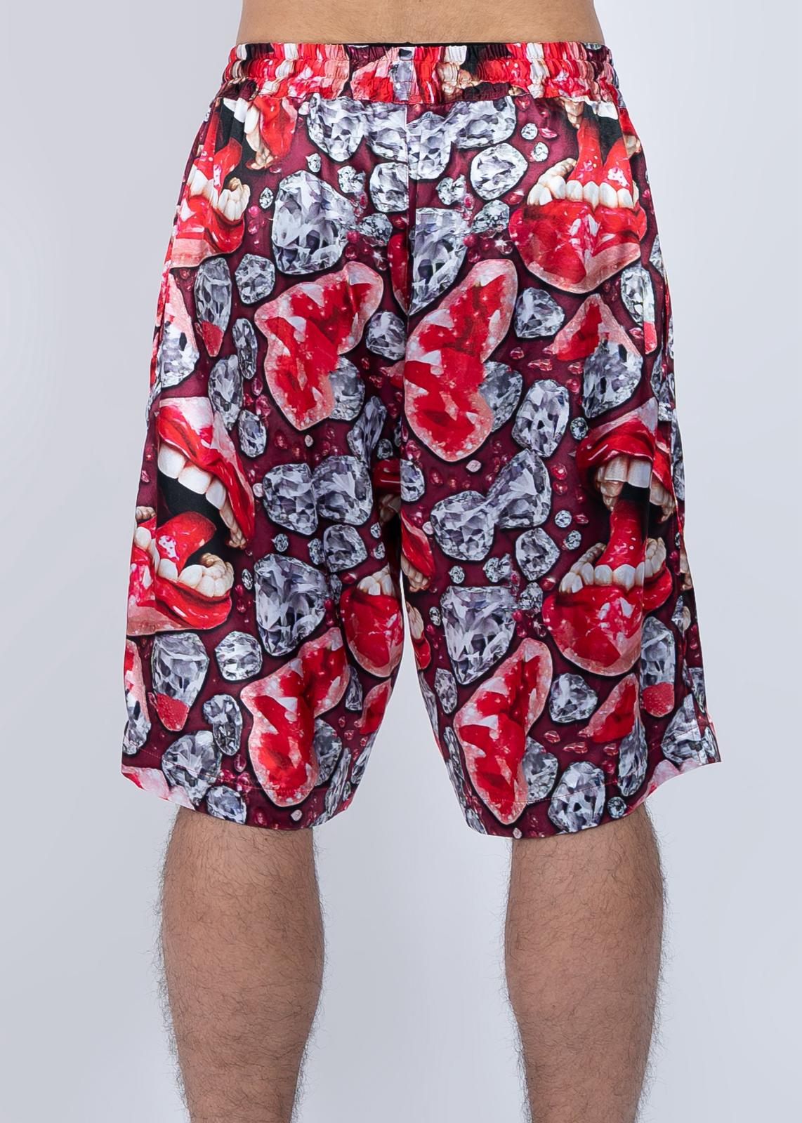 Diamond Mouth Shorts