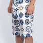 White Evil Eye Shorts